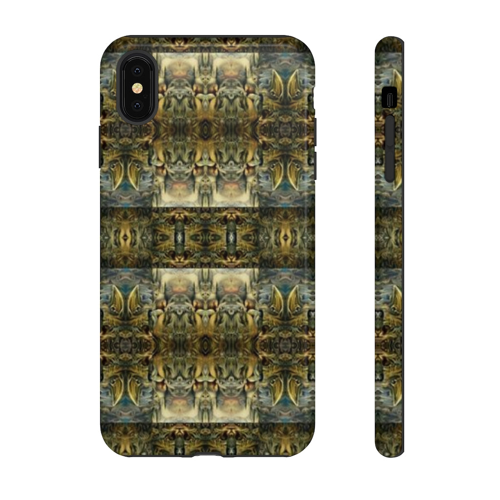 On Cats and Birds Art Tough Phone Case