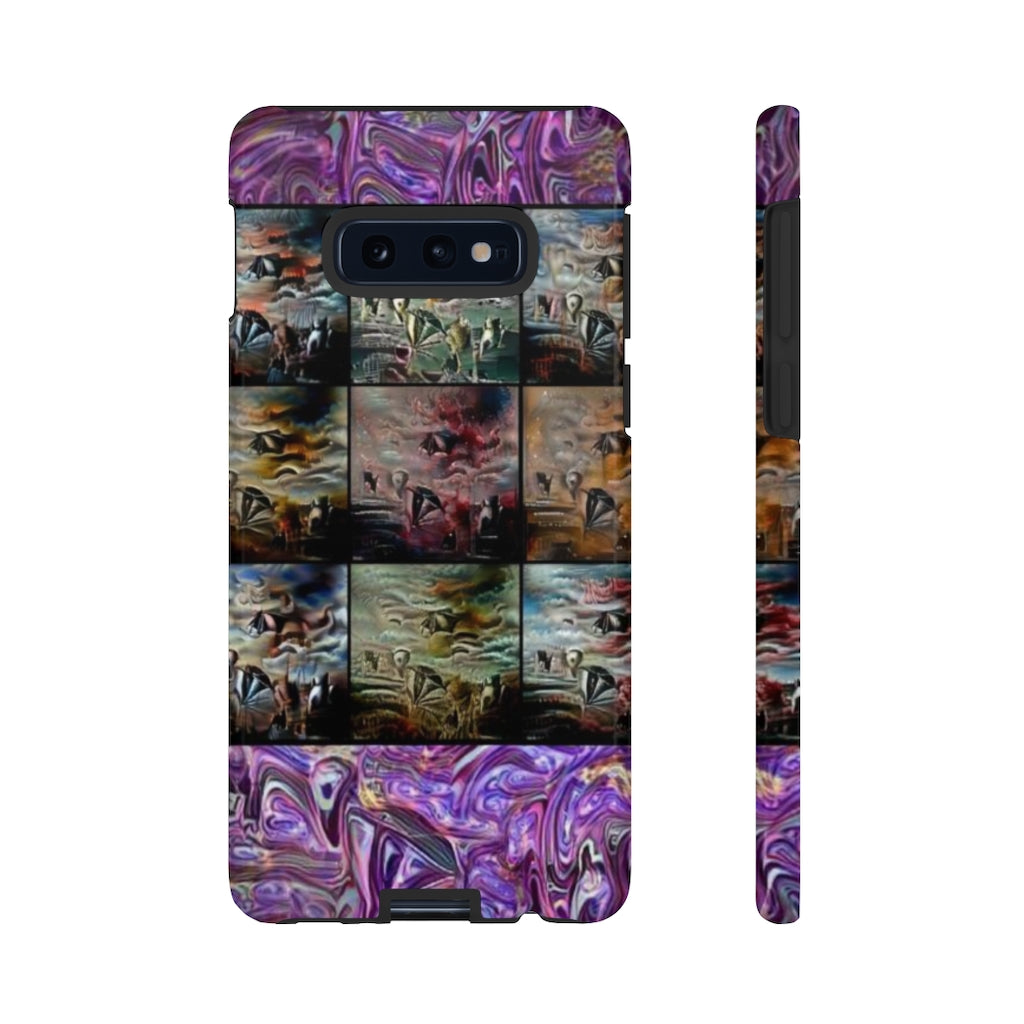 Bird At Piano Art Tough Phone Case