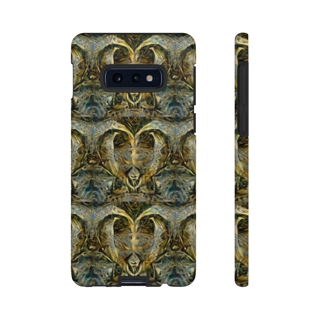 Ornate Gold Hearts II Tough Phone Case