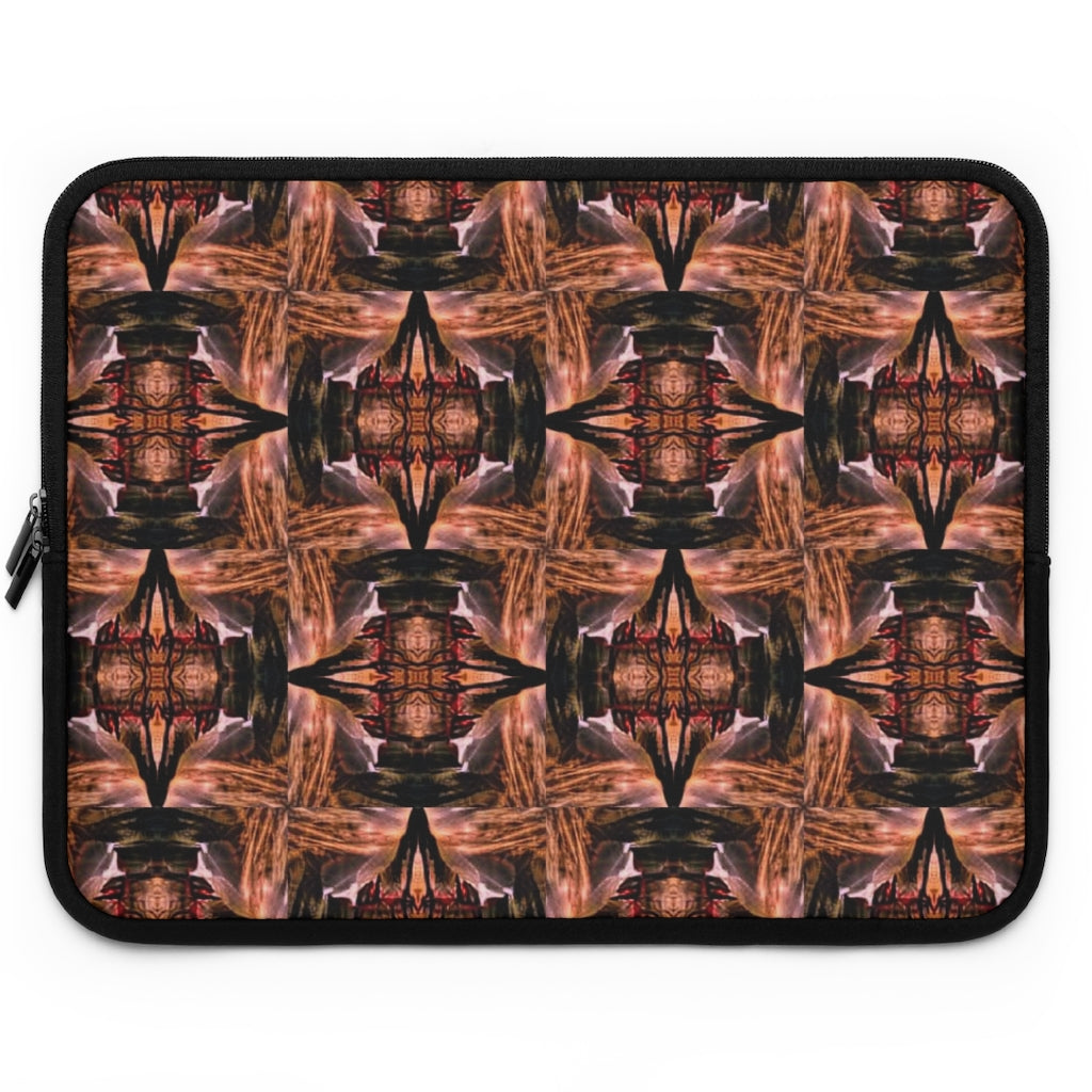 Pink Spyres Print Laptop Sleeve