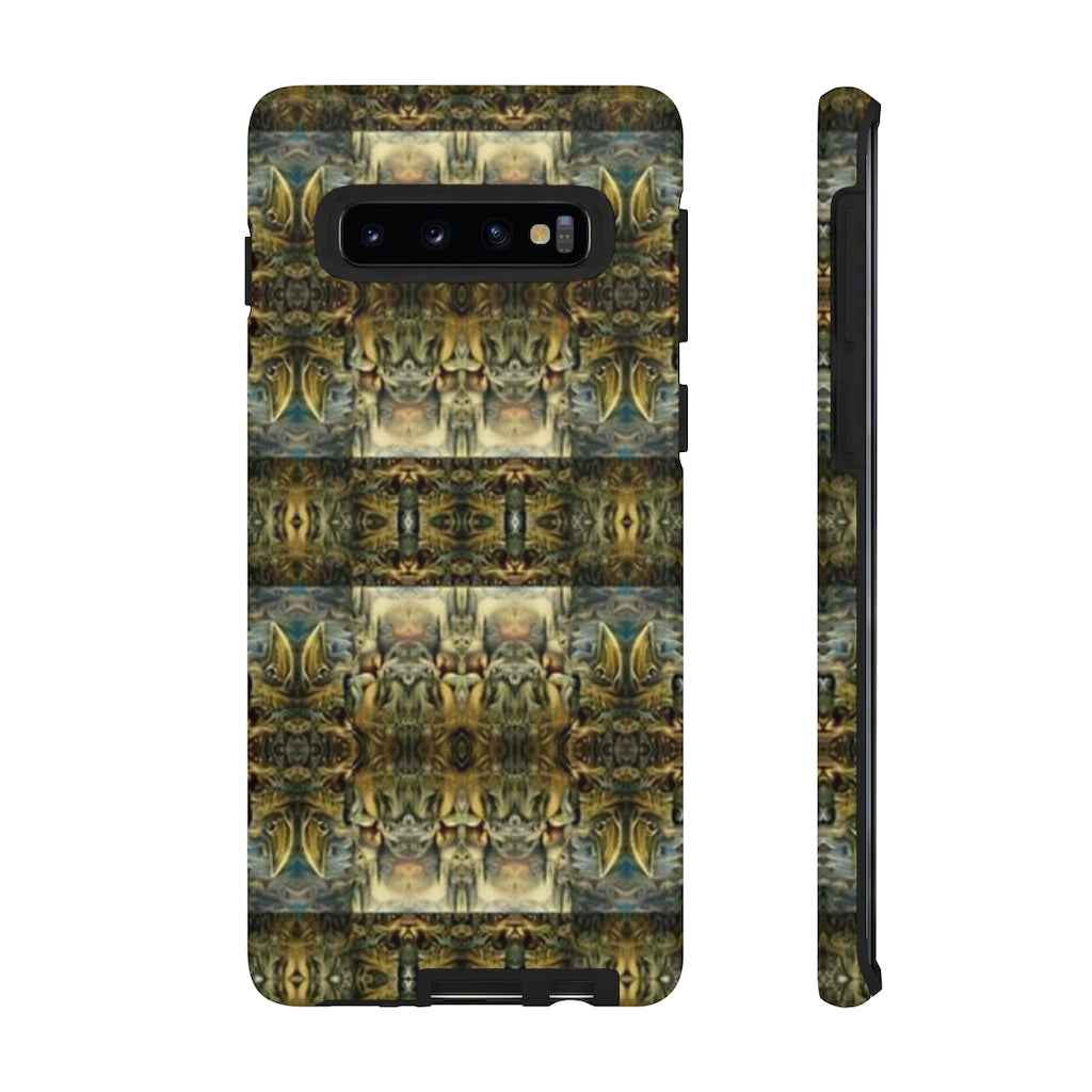 On Cats and Birds Art Tough Phone Case