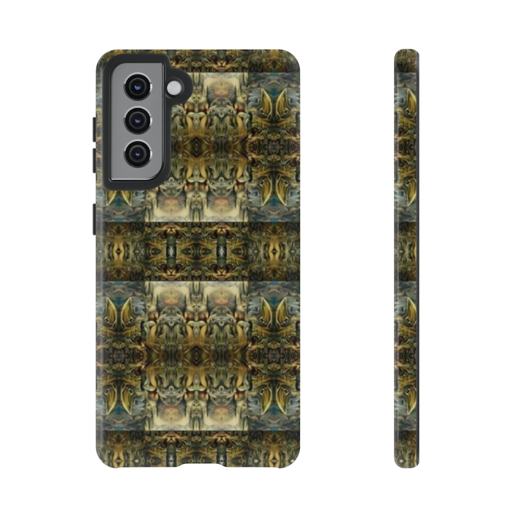 On Cats and Birds Art Tough Phone Case