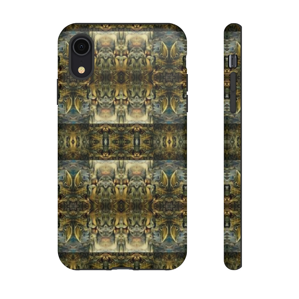 On Cats and Birds Art Tough Phone Case