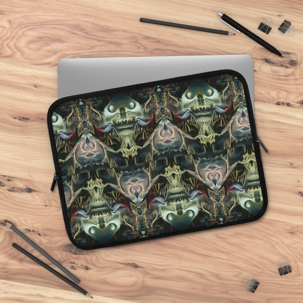 Skellton Key Print Laptop Sleeve