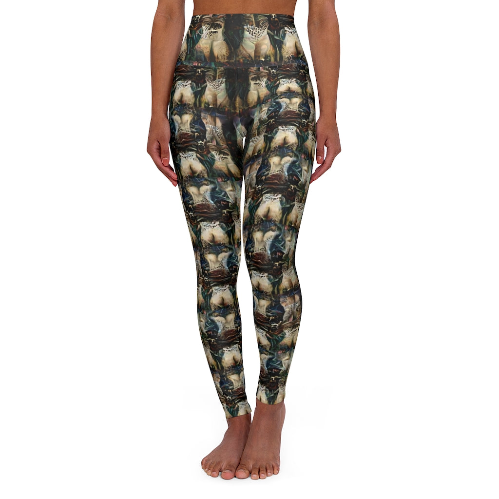 Cheeky Muze High Waisted Yoga Leggings