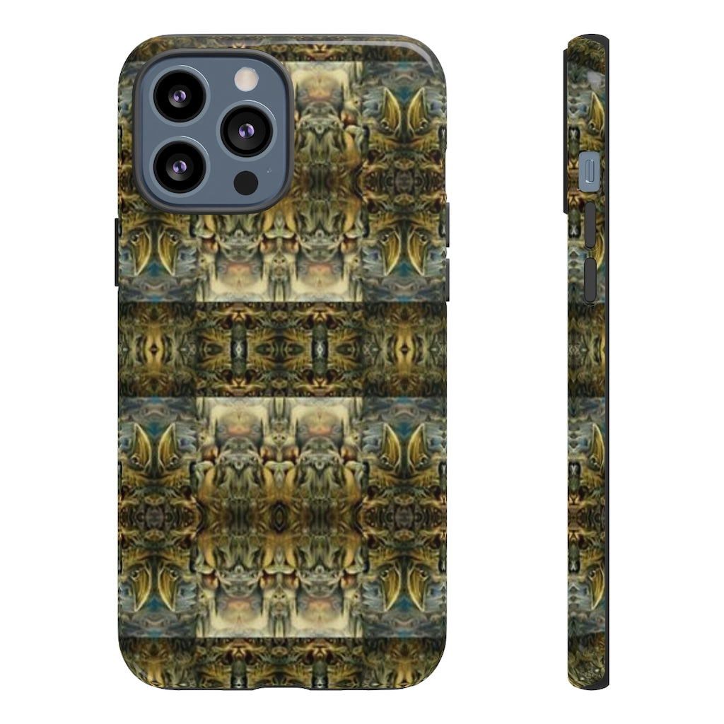 On Cats and Birds Art Tough Phone Case