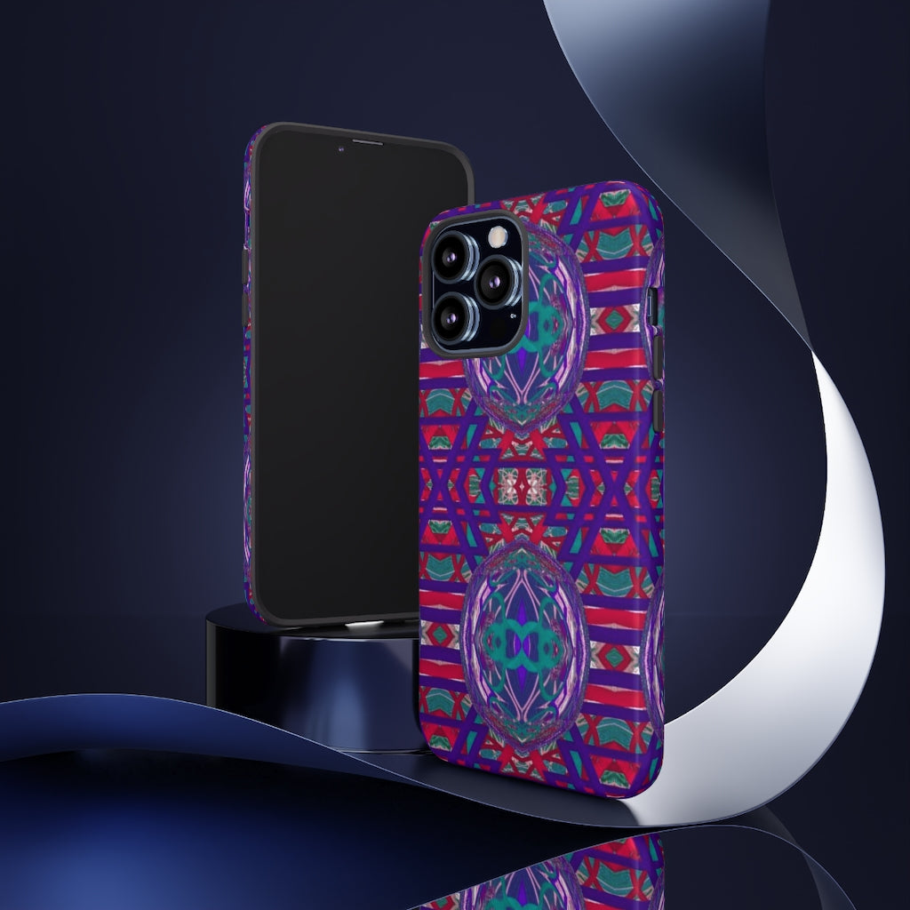 Purple Eggs Art Tough Phone Cases