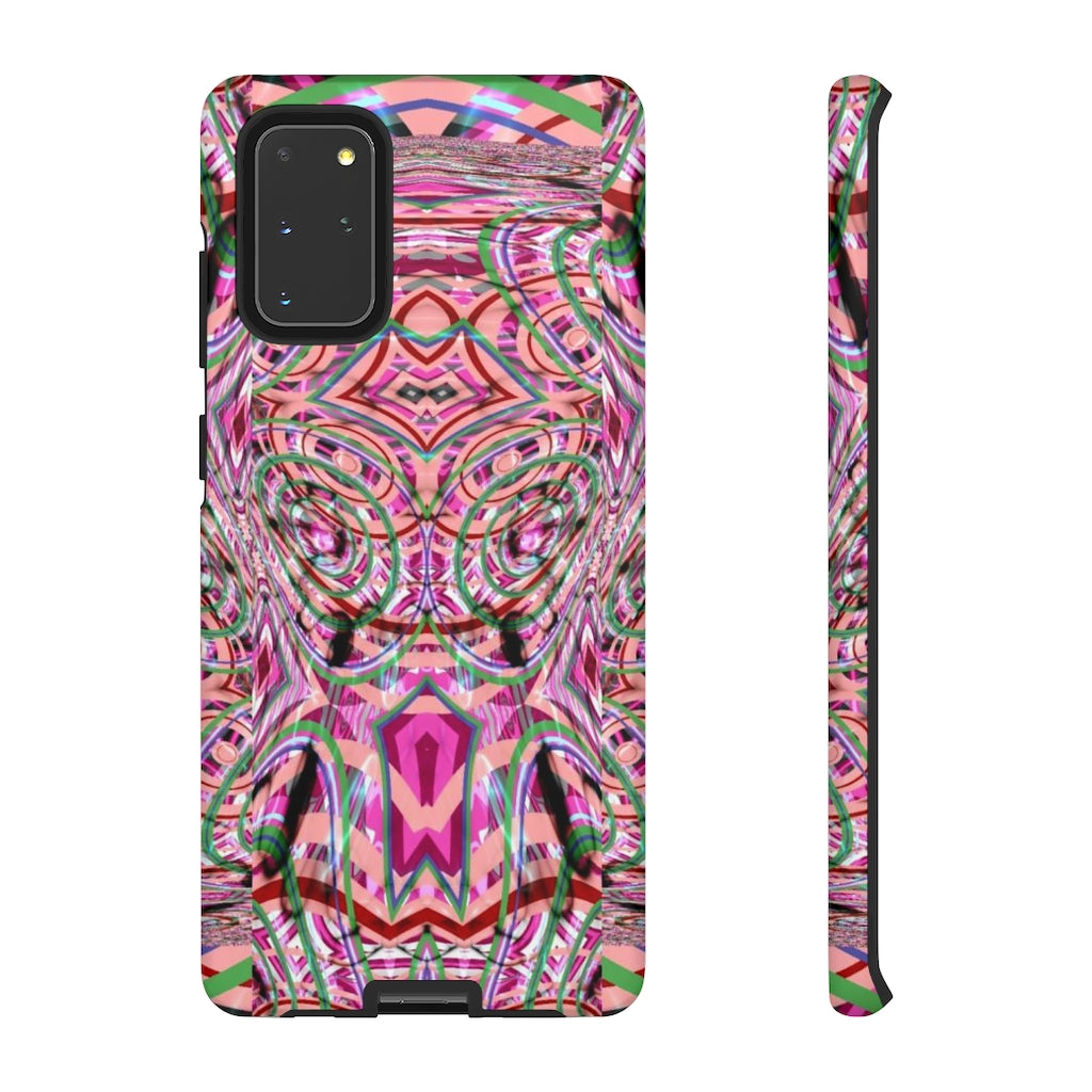 Pink Mess Art Tough Phone Cases