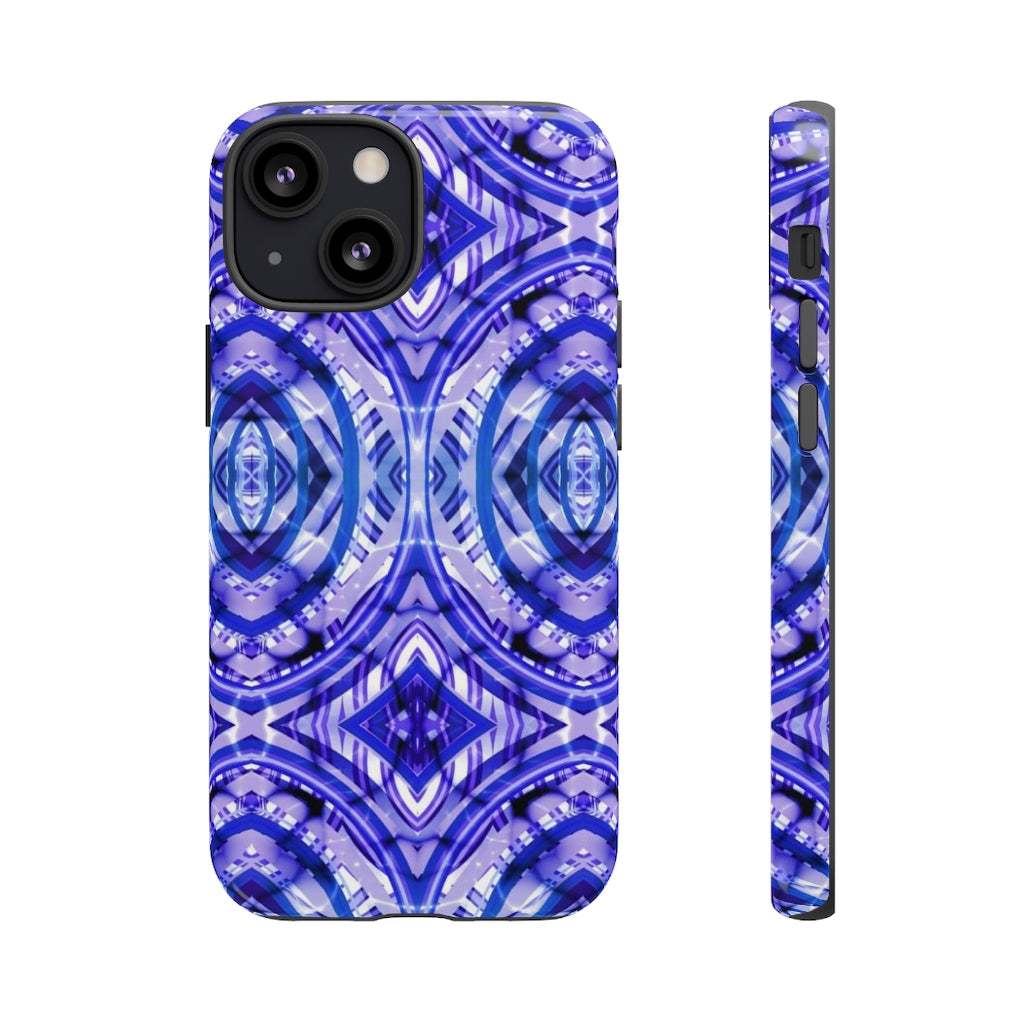 Blue Print Tough Phone Case