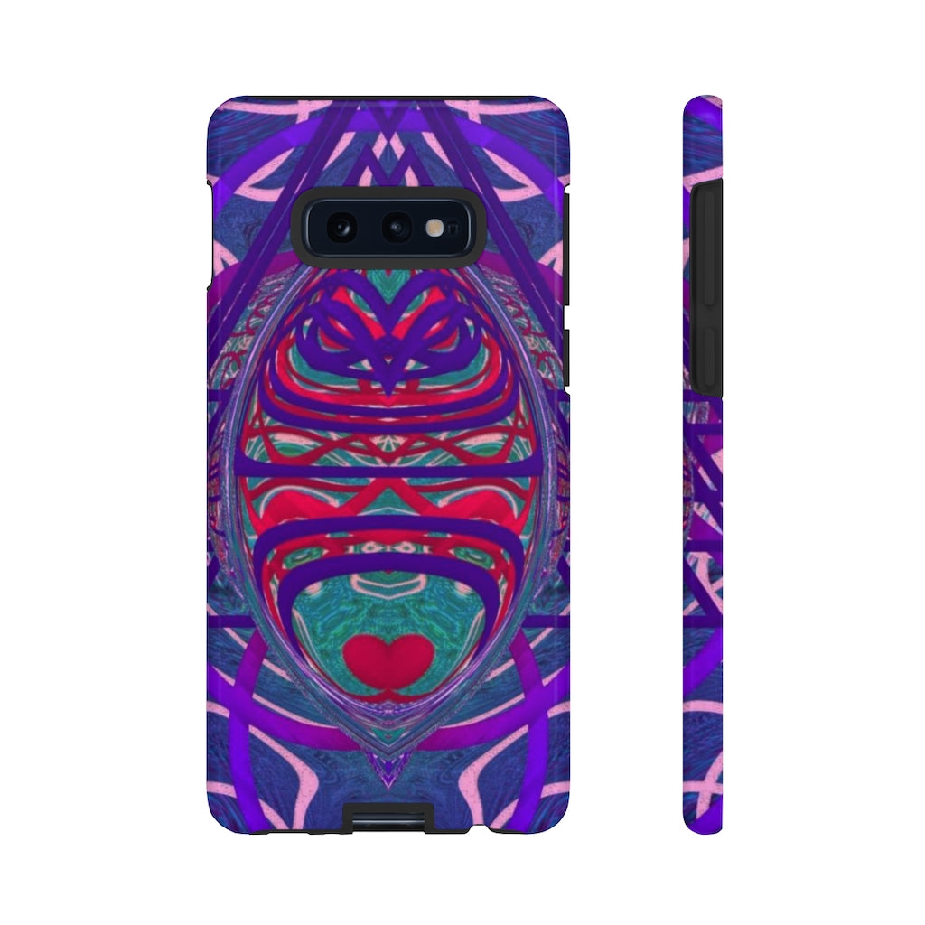 Burple Purd Art Tough Phone Case