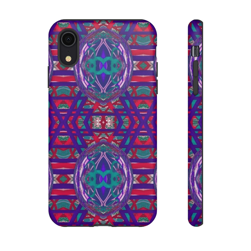 Purple Eggs Art Tough Phone Cases