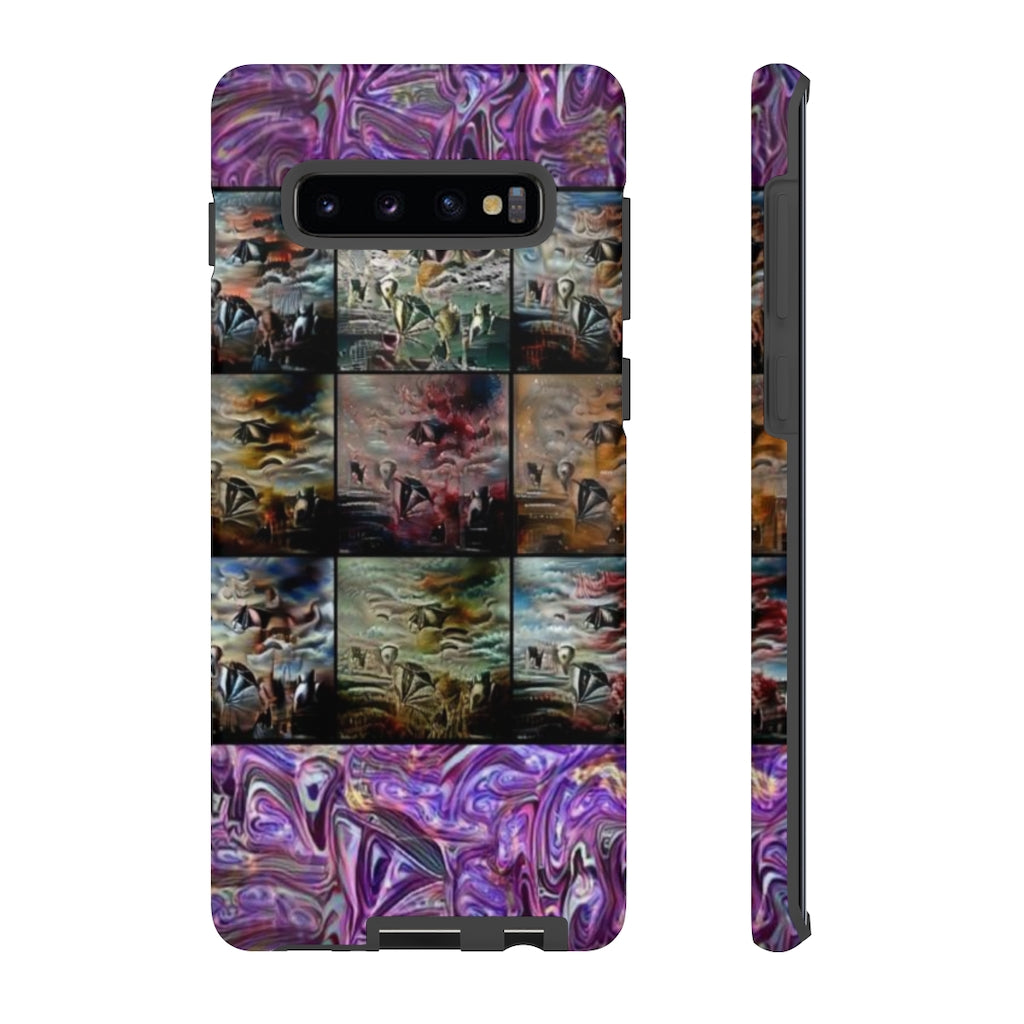 Bird At Piano Art Tough Phone Case