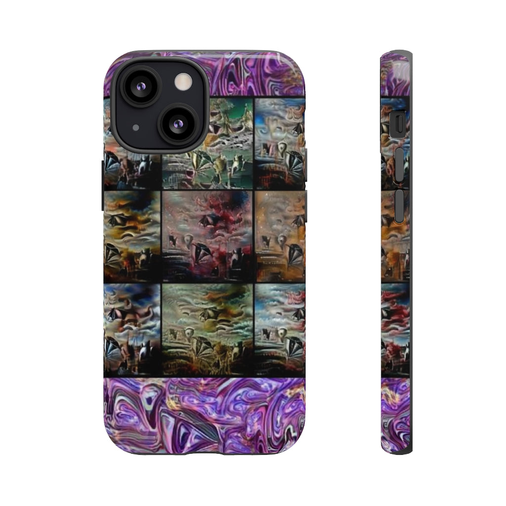 Bird At Piano Art Tough Phone Case