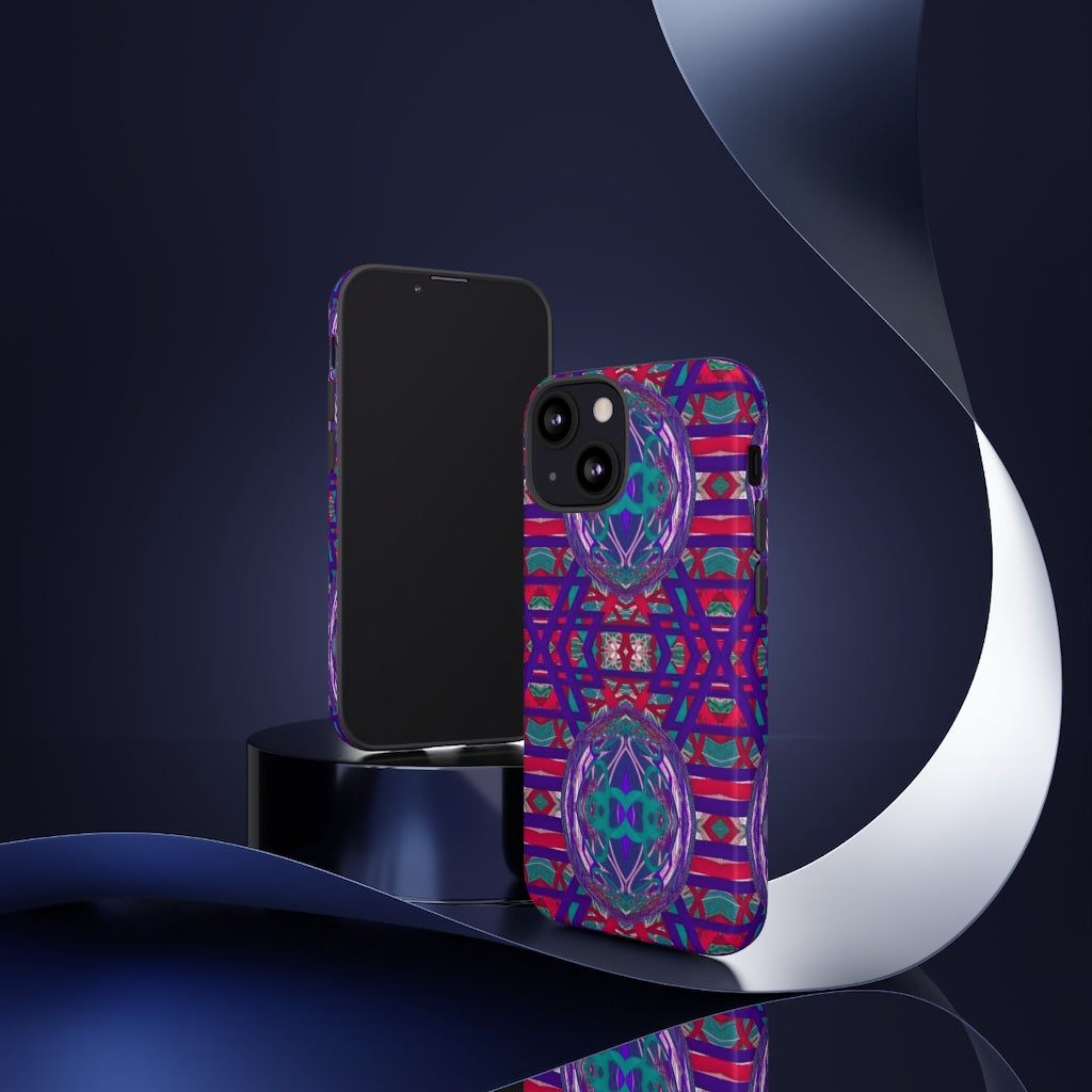 Purple Eggs Art Tough Phone Cases