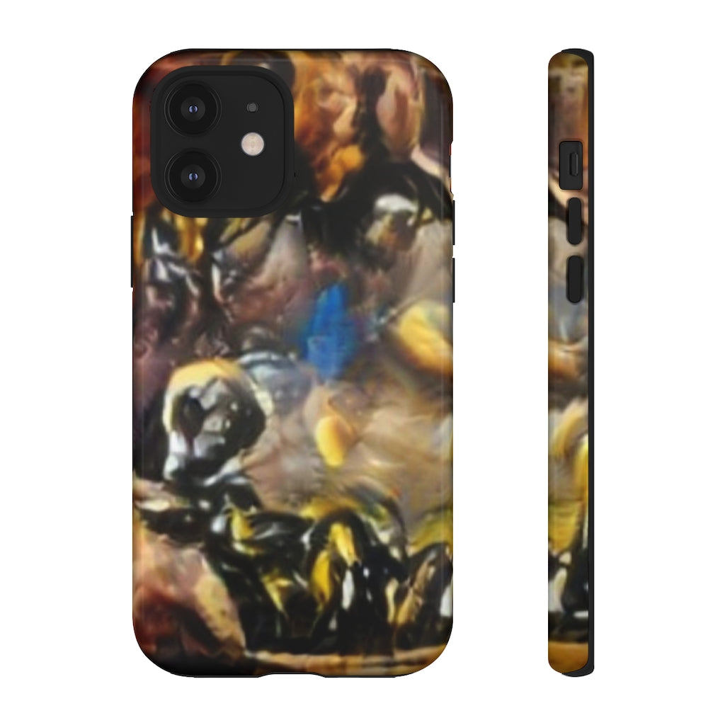 Bird At Apocalypse Prayer Art Tough Phone Case