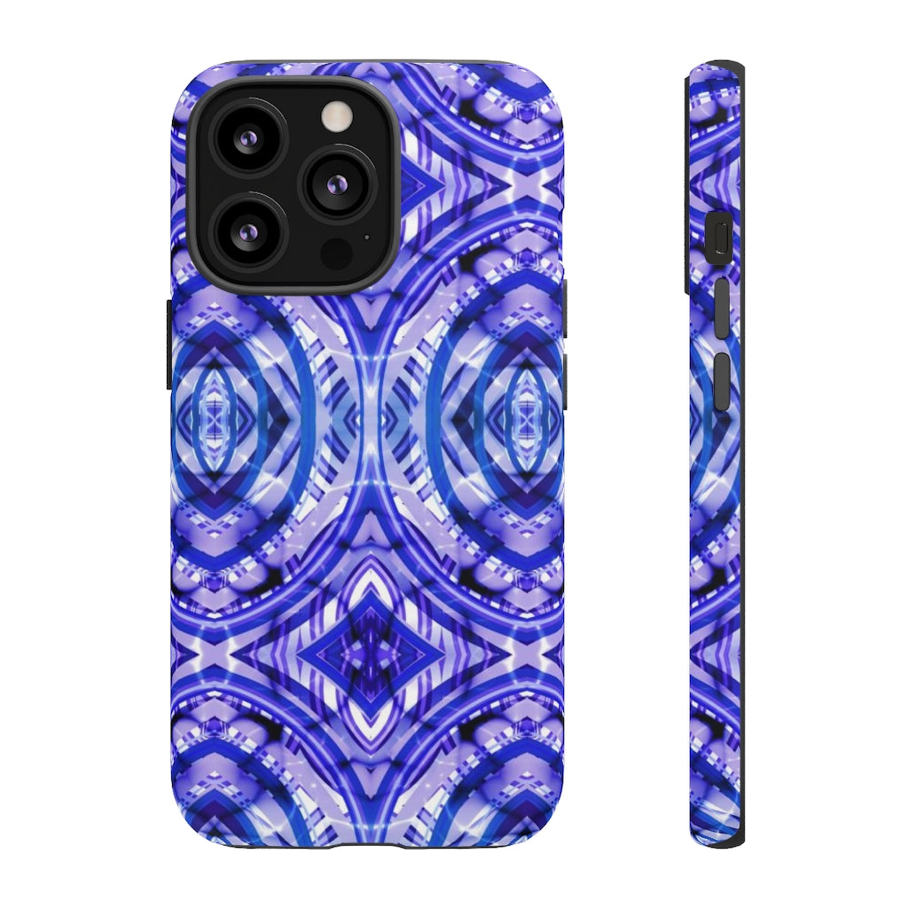 Blue Print Tough Phone Case