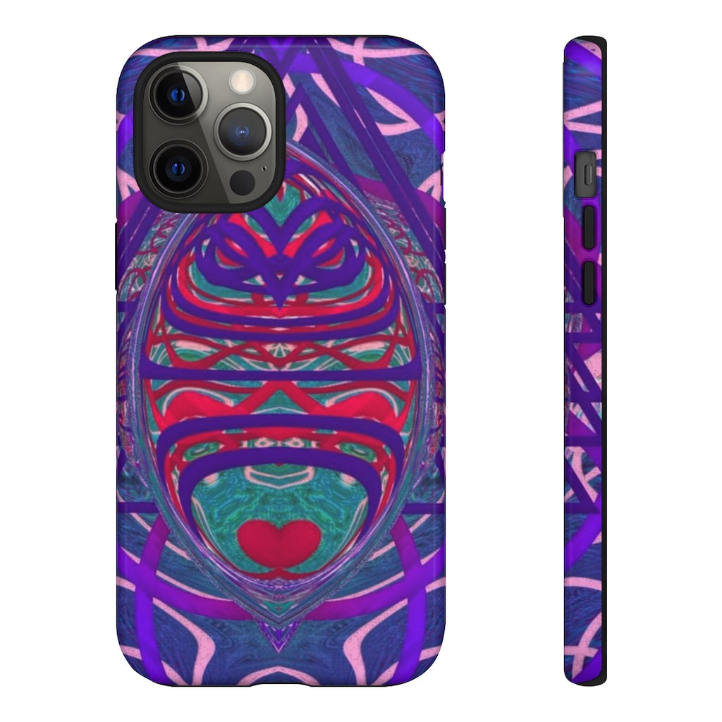 Burple Purd Art Tough Phone Case