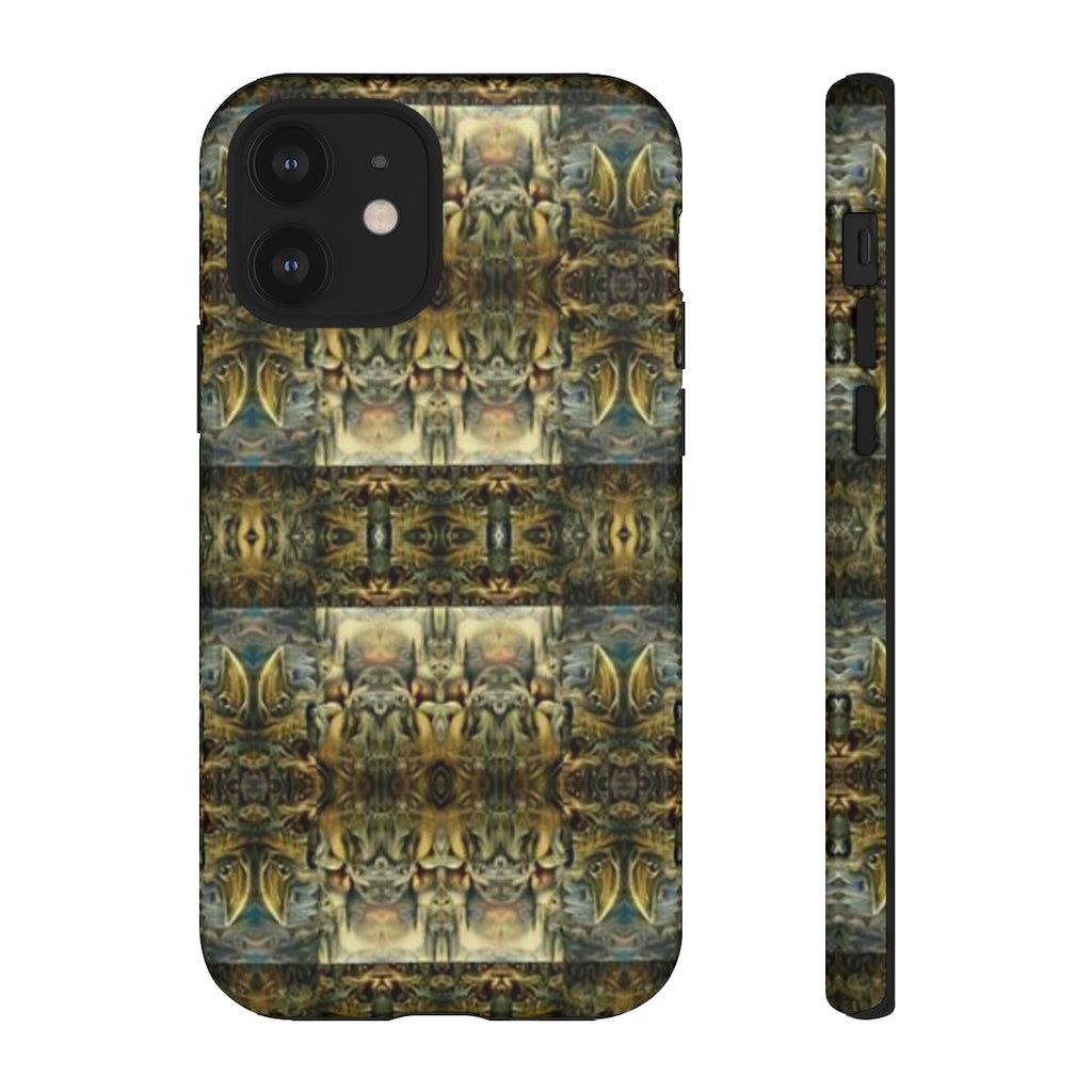 On Cats and Birds Art Tough Phone Case