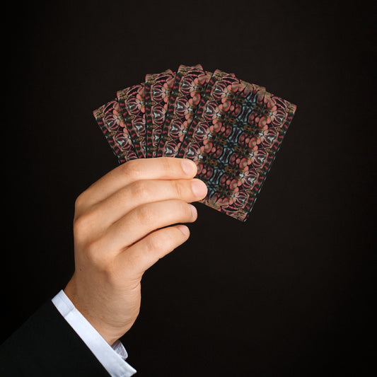 Abstract Art Thorns Poker Cards