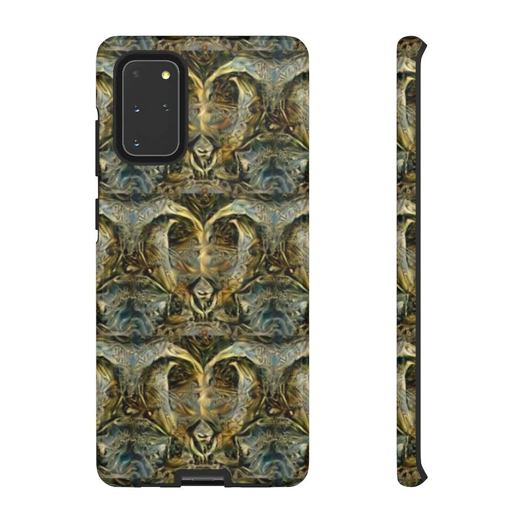 Ornate Gold Hearts II Tough Phone Case