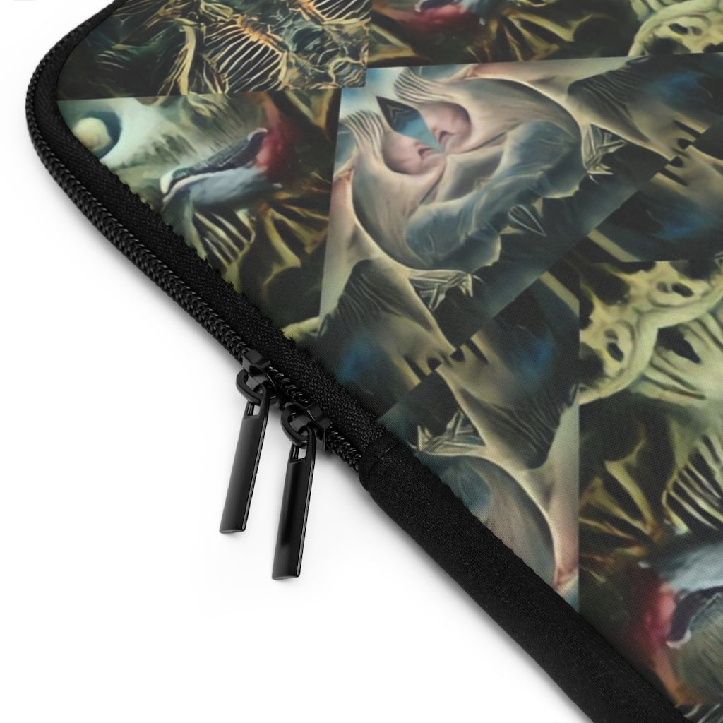 Skellton Key Print Laptop Sleeve