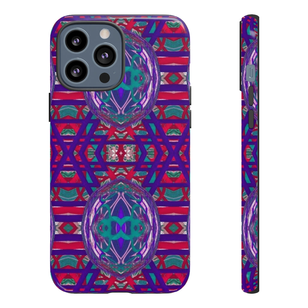 Purple Eggs Art Tough Phone Cases