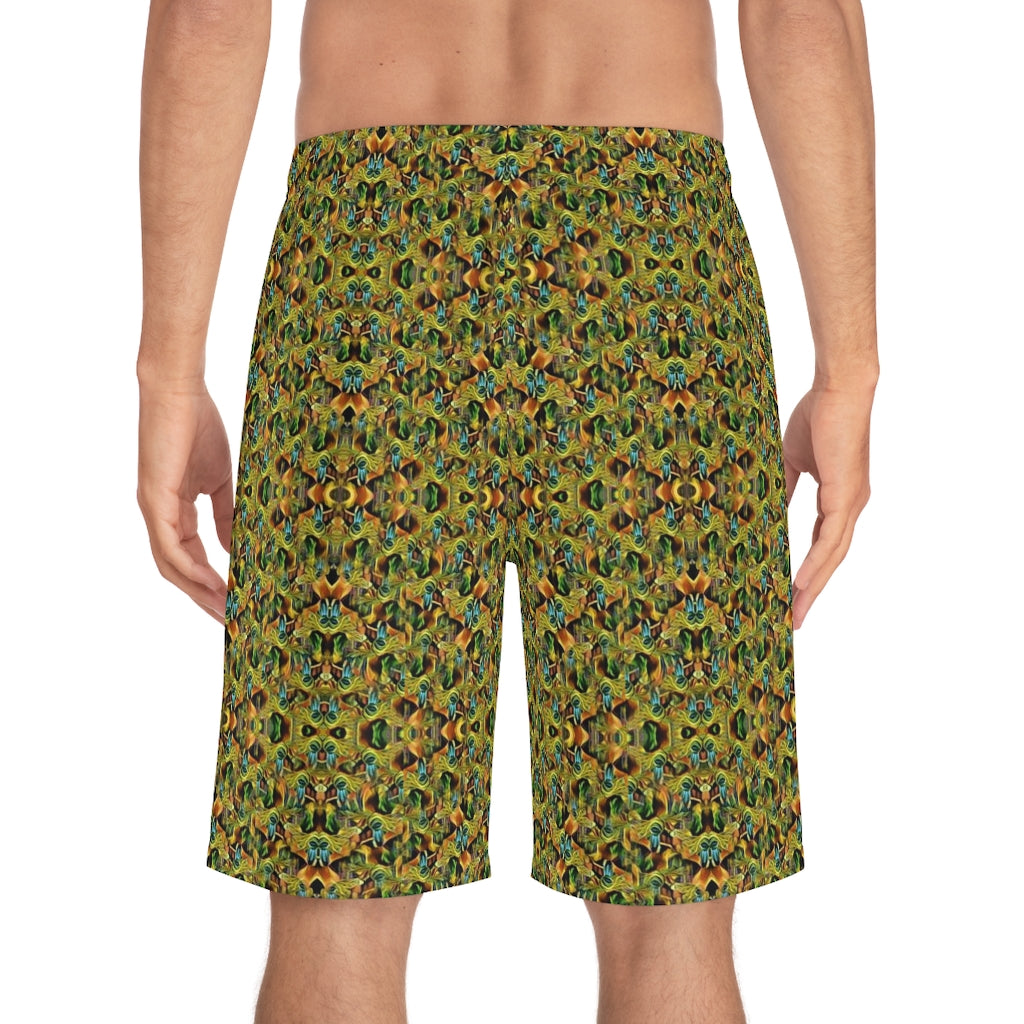 Beezy Print Men's Board Shorts