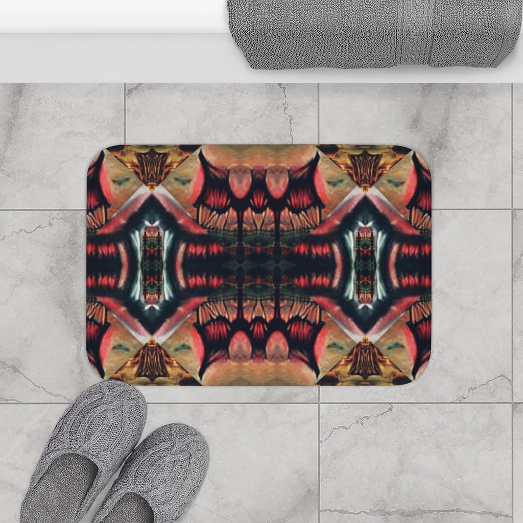 Sailing Print Bath Mat