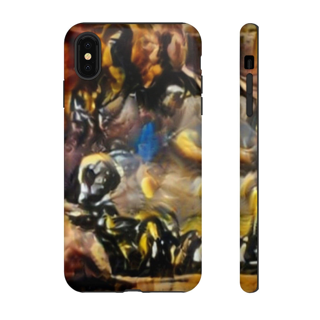 Bird At Apocalypse Prayer Art Tough Phone Case