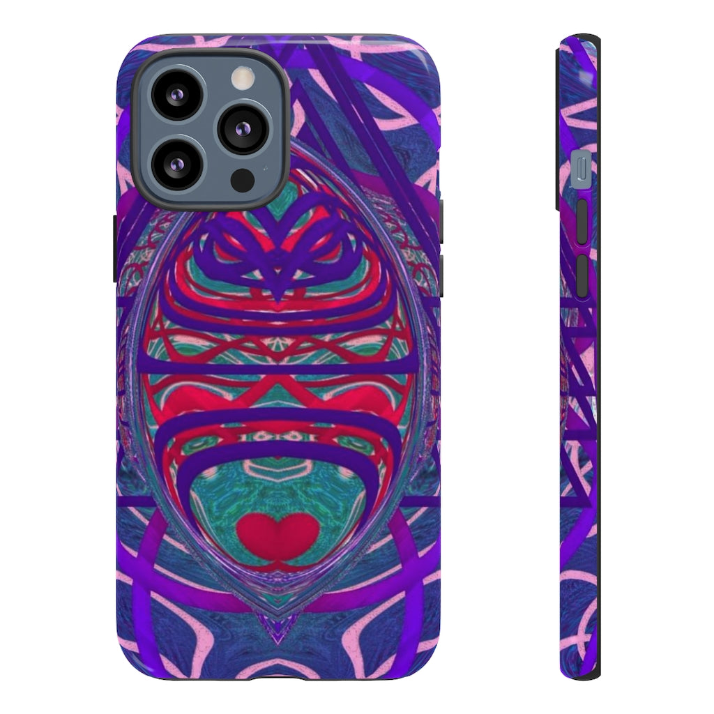 Burple Purd Art Tough Phone Case