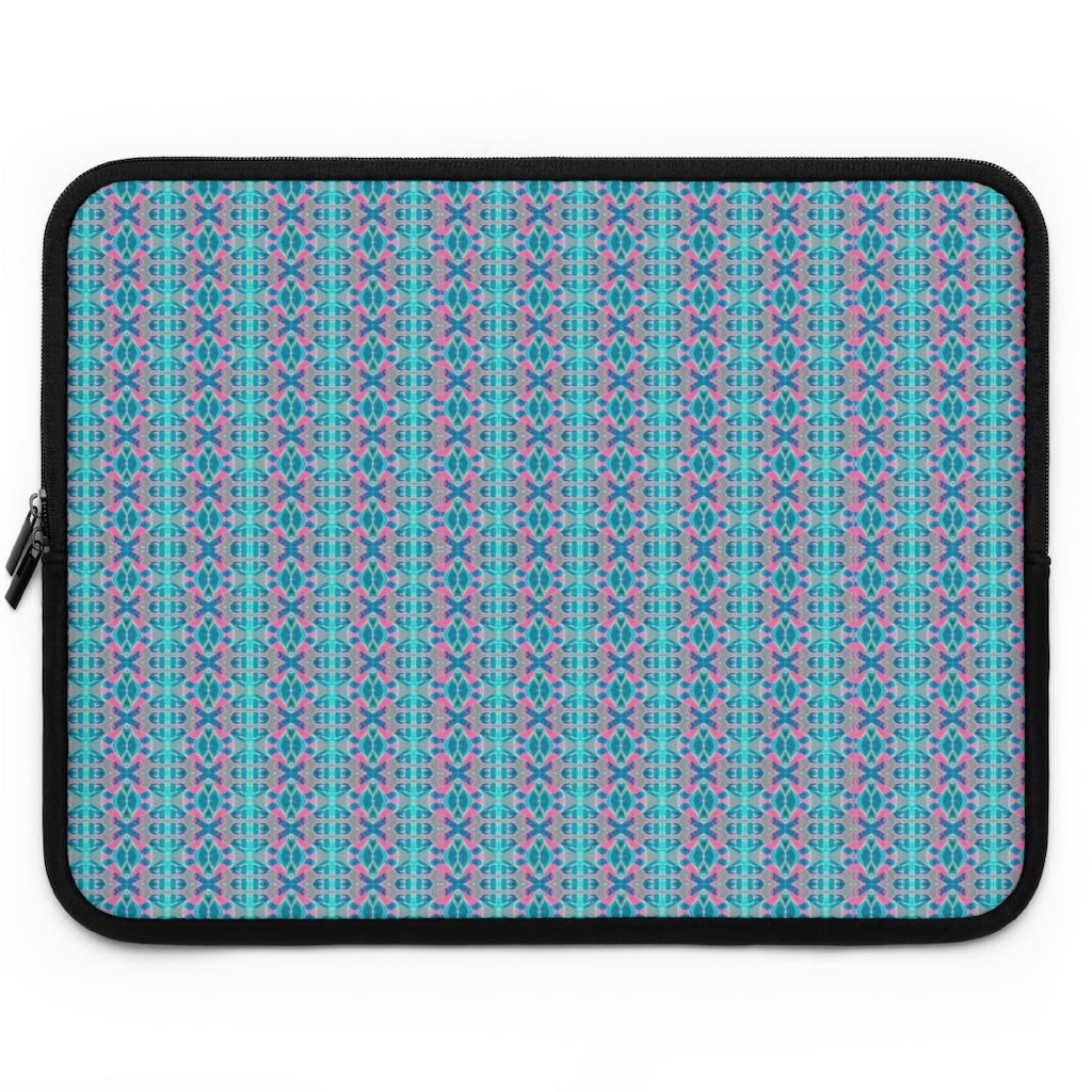 Robin Egg Blue Seed Pod Print Laptop Sleeve