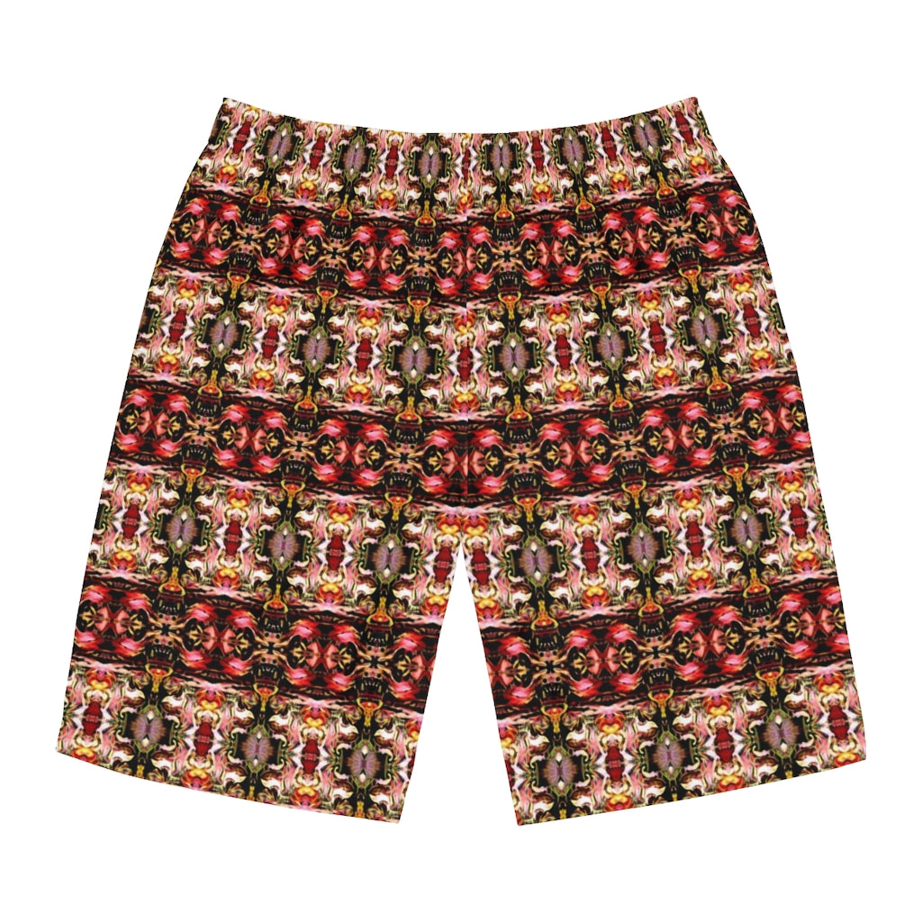 Oceans a Woman Print Men's Board Shorts