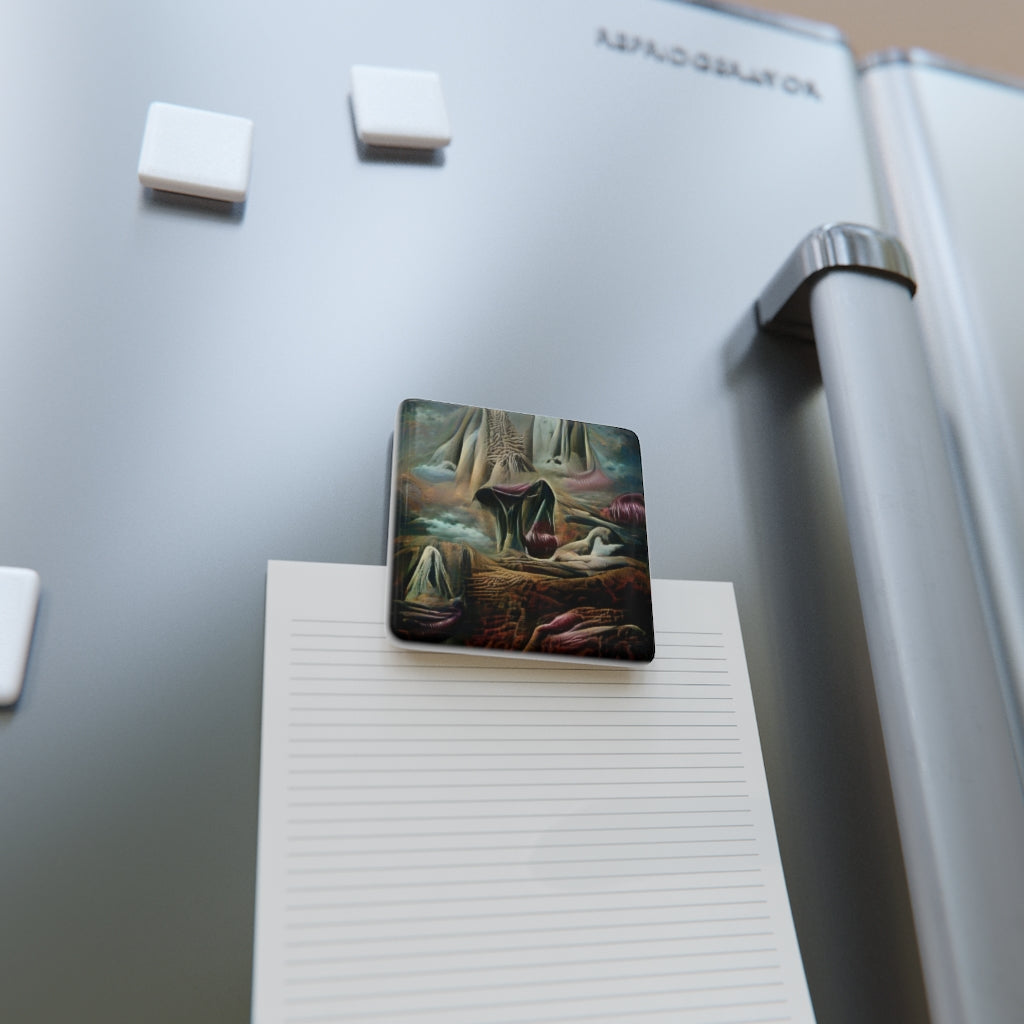 Dreamt Porcelain Magnet, Square