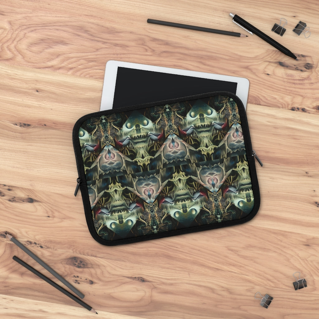 Skellton Key Print Laptop Sleeve