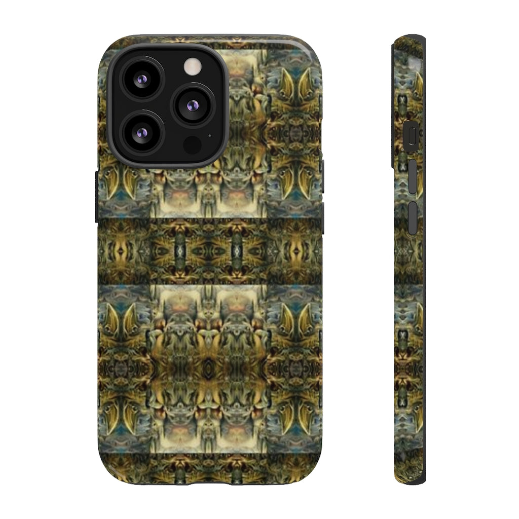 On Cats and Birds Art Tough Phone Case