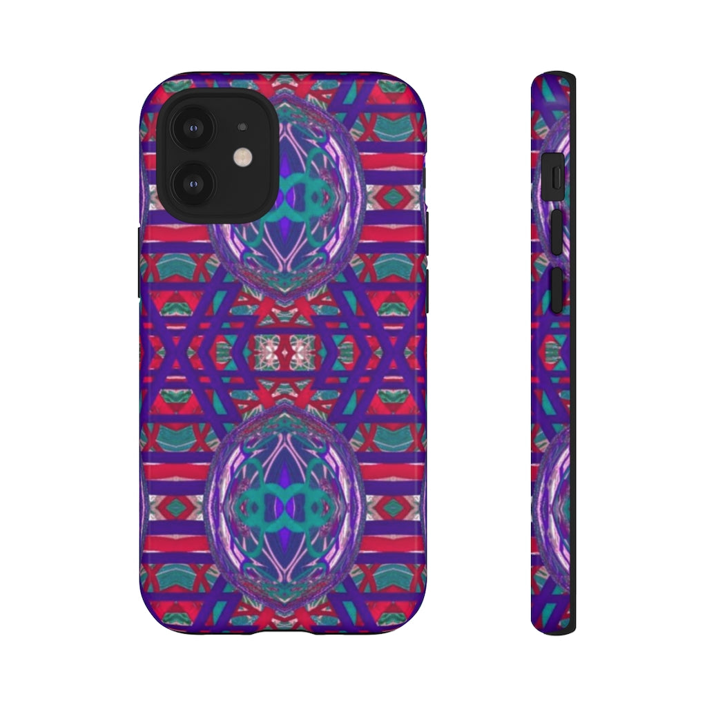 Purple Eggs Art Tough Phone Cases