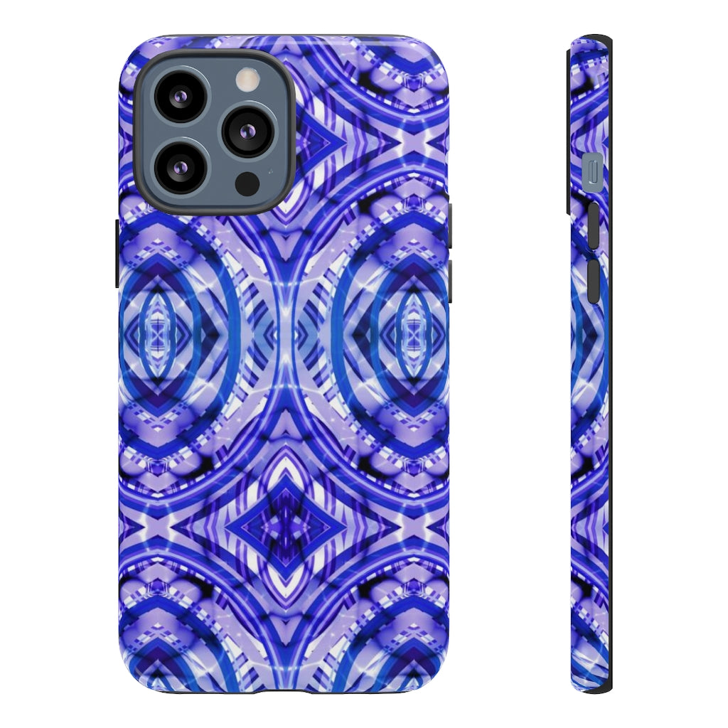 Blue Print Tough Phone Case