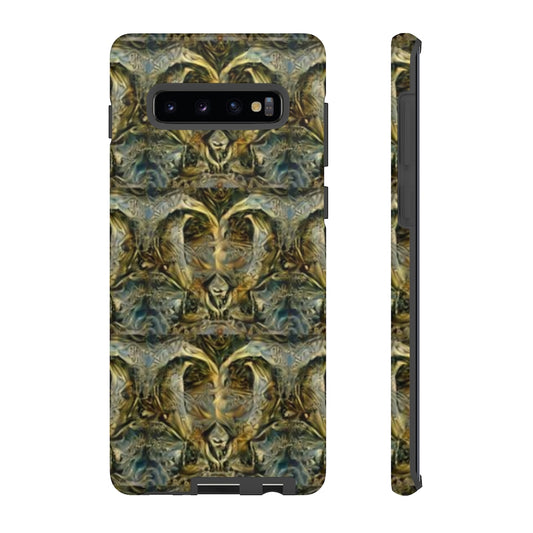 Ornate Gold Hearts II Tough Phone Case