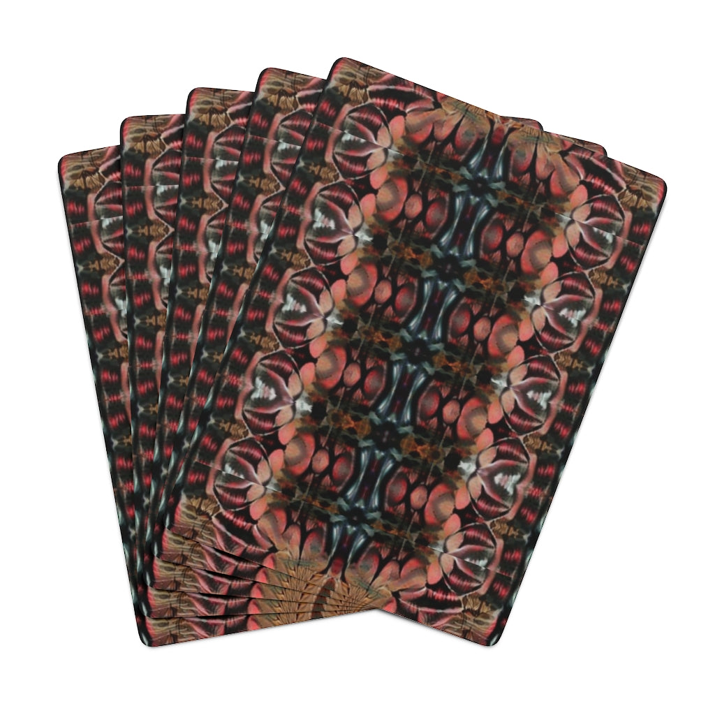 Abstract Art Thorns Poker Cards