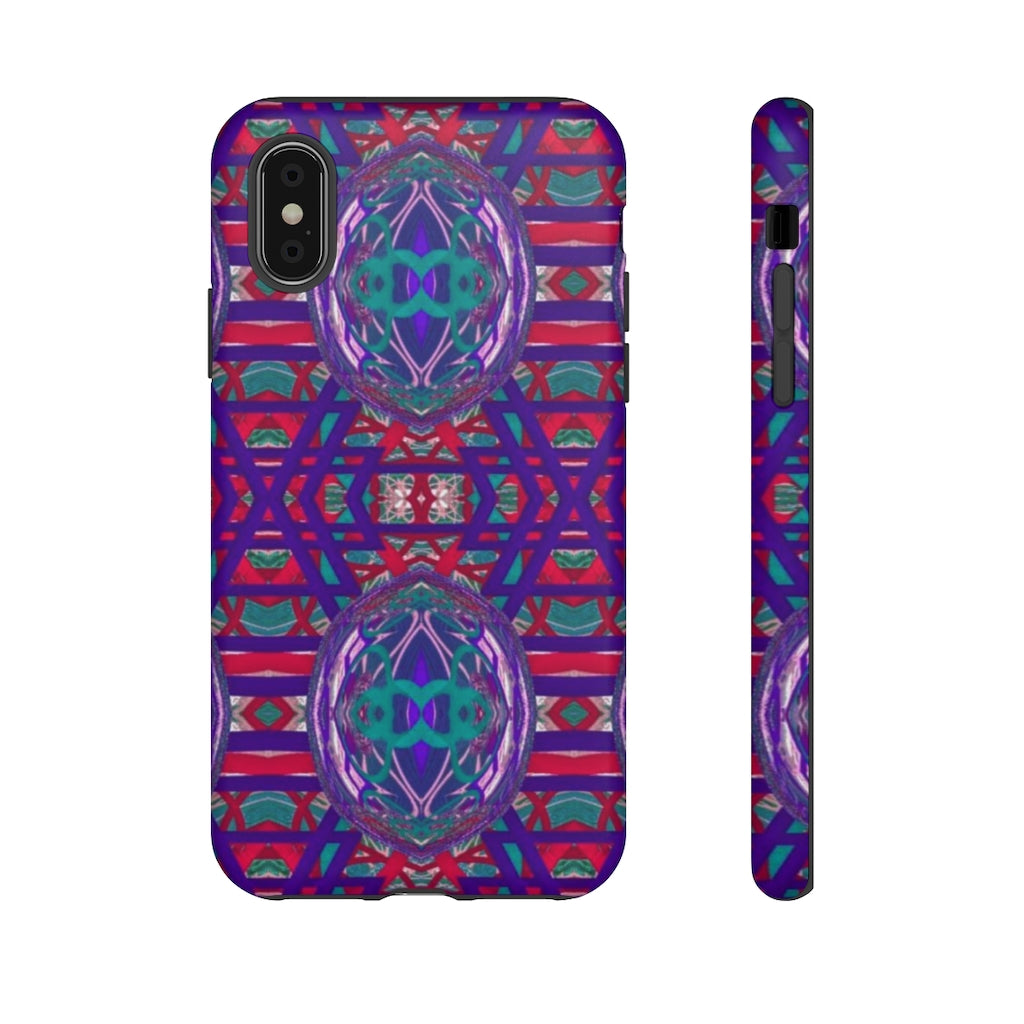 Purple Eggs Art Tough Phone Cases