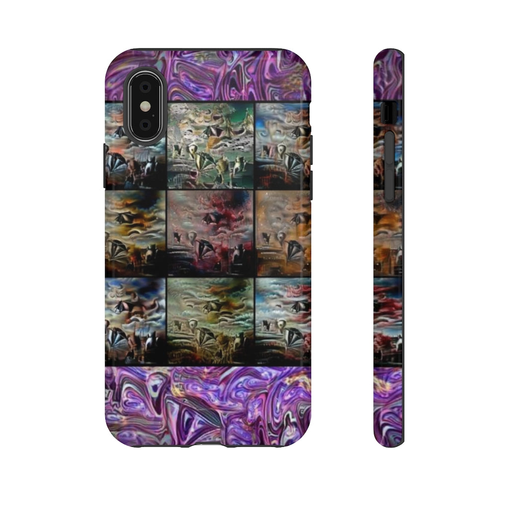 Bird At Piano Art Tough Phone Case