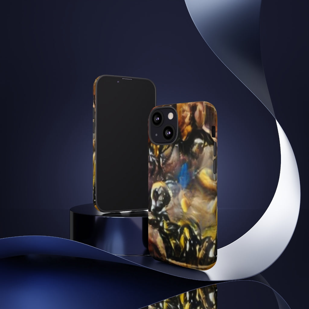 Bird At Apocalypse Prayer Art Tough Phone Case