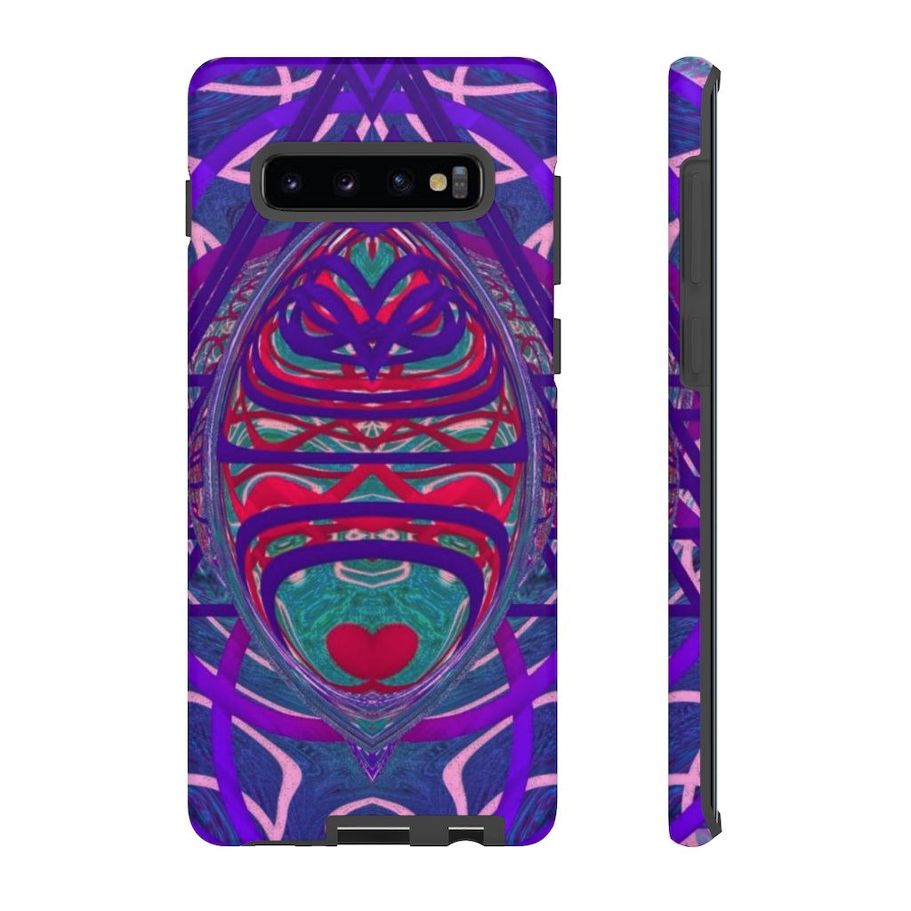 Burple Purd Art Tough Phone Case