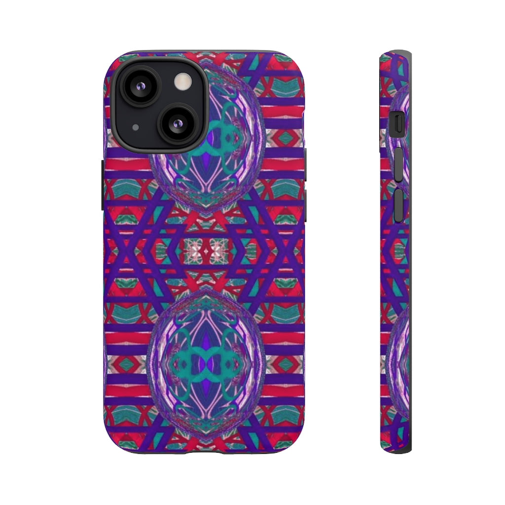 Purple Eggs Art Tough Phone Cases