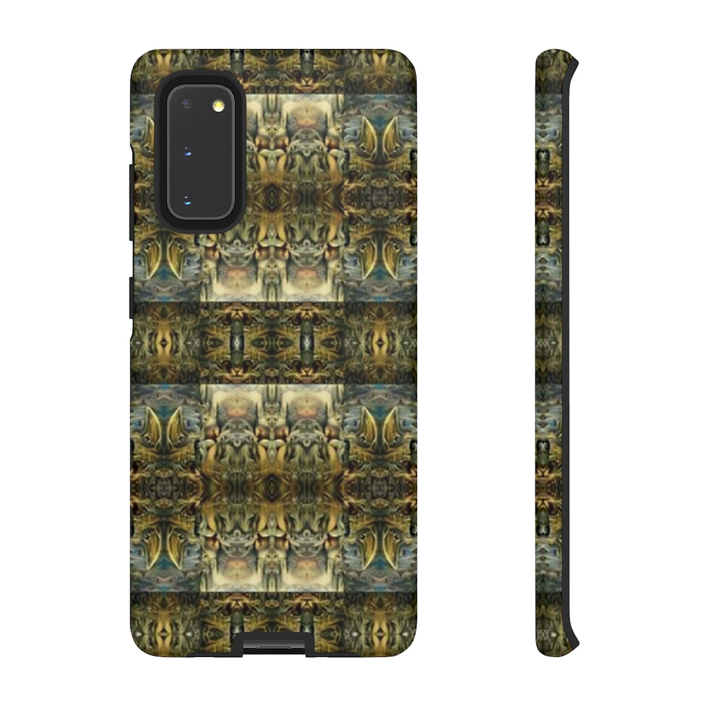 On Cats and Birds Art Tough Phone Case