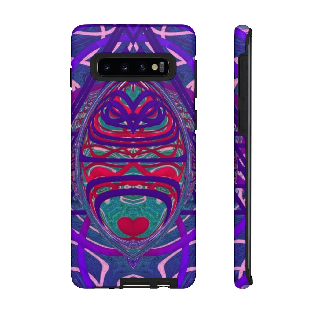 Burple Purd Art Tough Phone Case