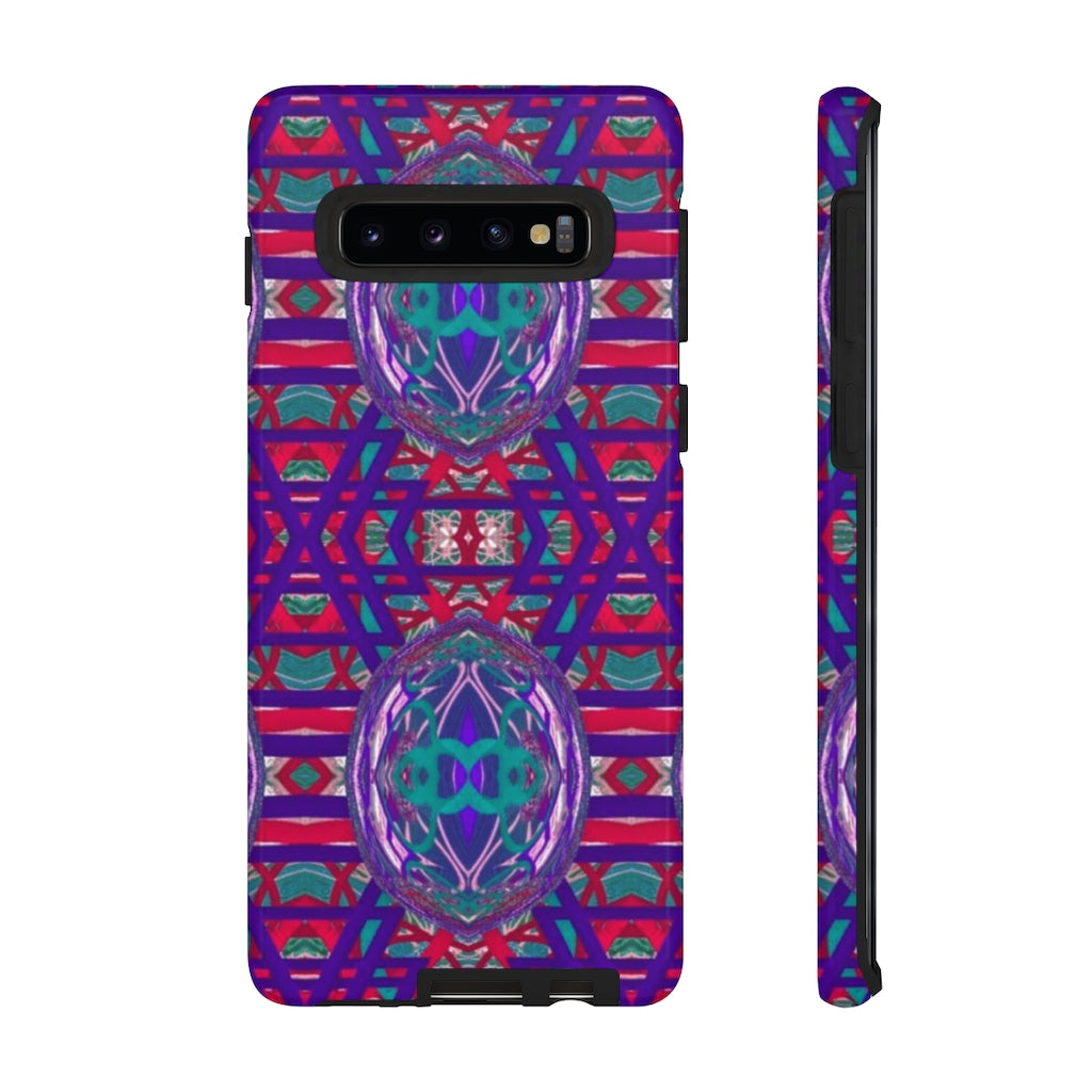 Purple Eggs Art Tough Phone Cases