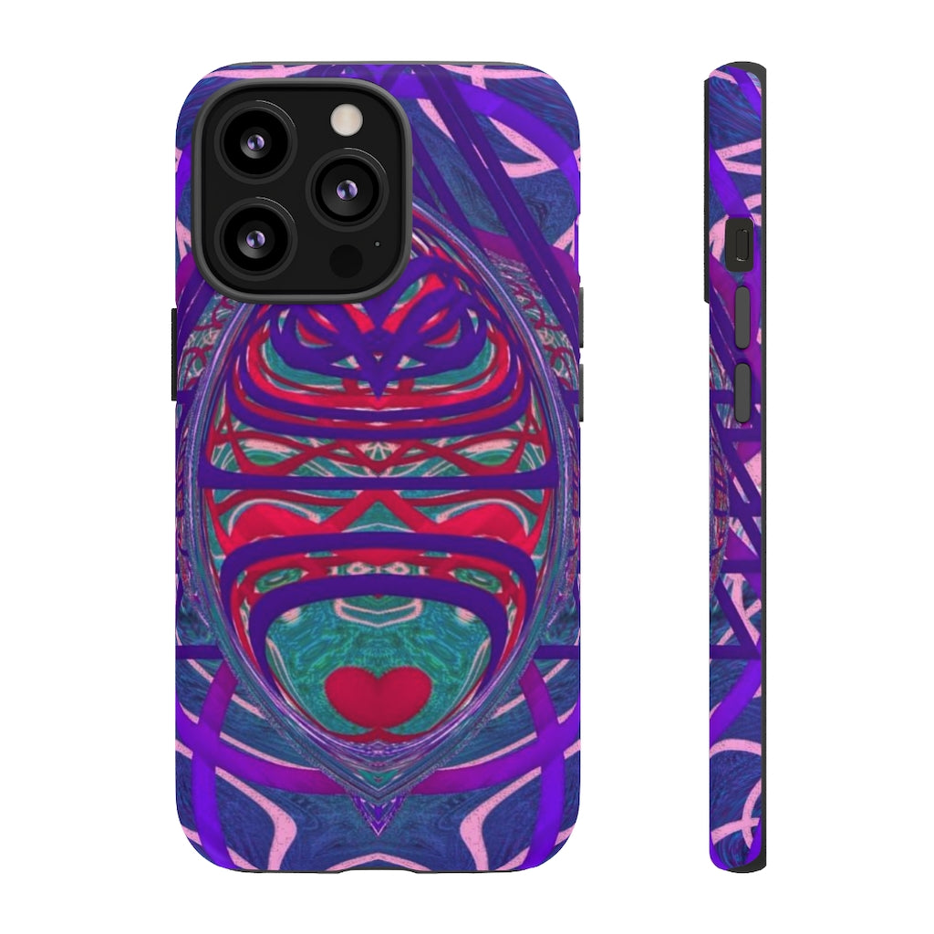 Burple Purd Art Tough Phone Case