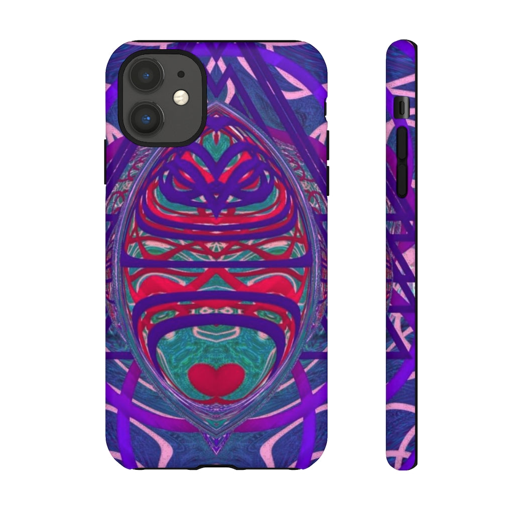 Burple Purd Art Tough Phone Case