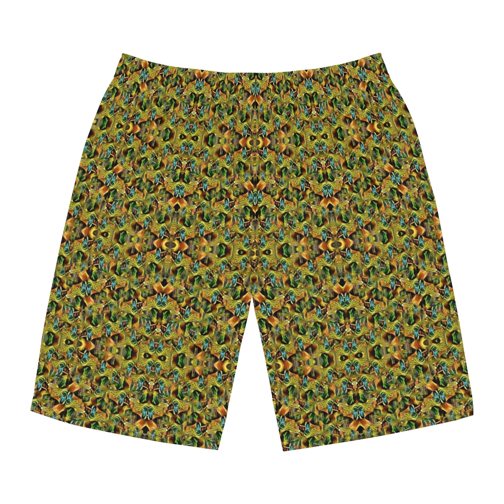 Beezy Print Men's Board Shorts